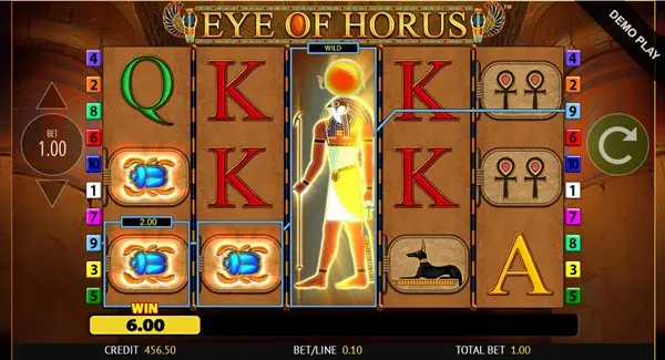 Eye of Horusのワイルドシンボル