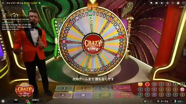 オンラインカジノの種類ゲーム・ショー